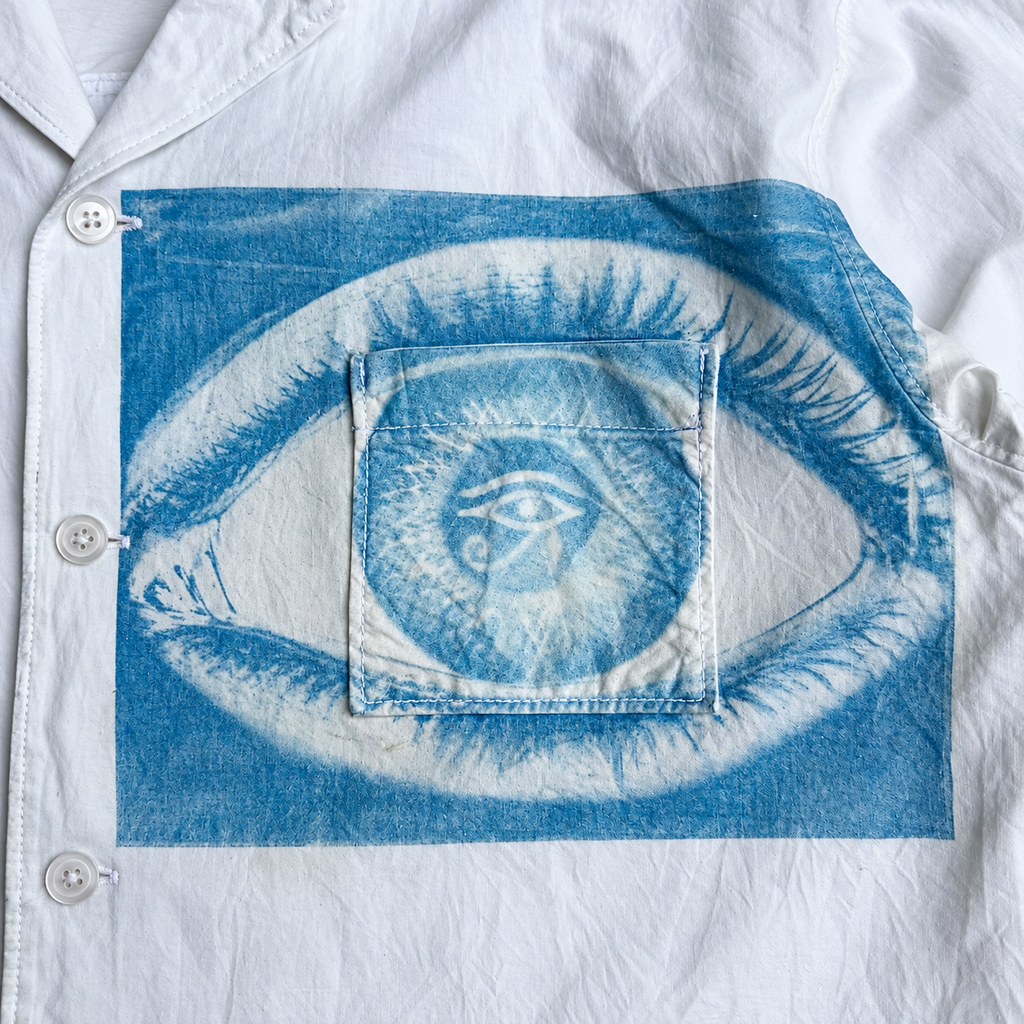 Cyanotype Eye of Horus Shirt